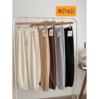 Quần len tăm ống rộng bo chun nỉ nhung tăm kèm dây rút, quần jogger nữ ống suông bo gấu bigsize unisex len tăm cạp chun