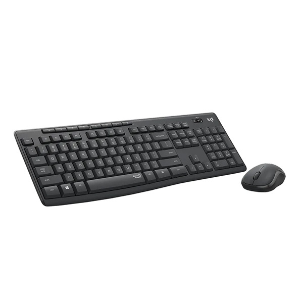 Bộ bàn phím chuột không dây Logitech MK295 Silent Màu đen