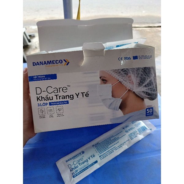 Khẩu trang y tế D - Care Damaeco - Bảo Trân HCm