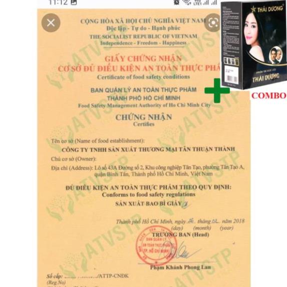 Combo Gội Là Đen Thái Dương+ Dầu Gội Chống Gầu Selsun 1,8% chai 50ml - 100ml