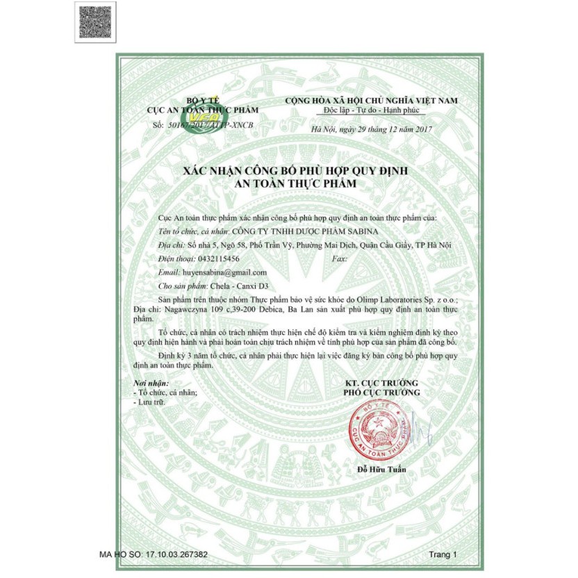 Bổ sung canxi và vitamin D Chela Calcium D3