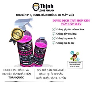 Tẩy rửa lốc máy hợp kim nhôm Sprayking MỚI 💢LƯU Ý: AE chụp tình trạng xe cho shop nha
