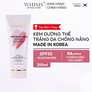 Kem Dưỡng Thể Trắng Da Chống Nắng Nâng Tone Hàn Quốc WHISIS Premium