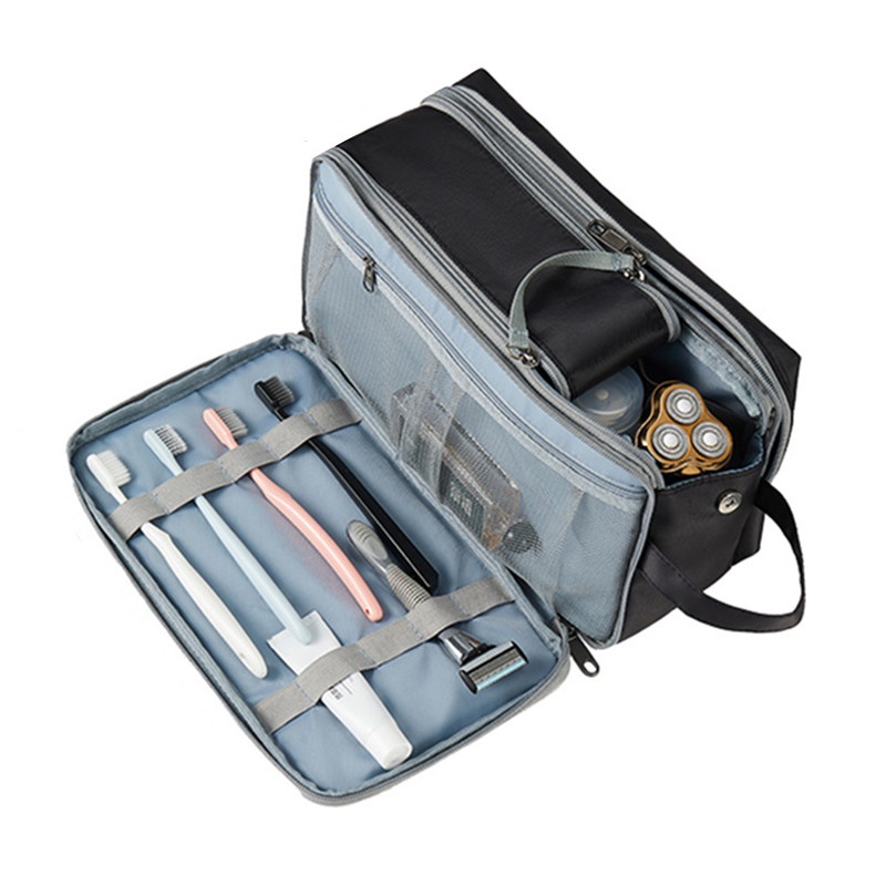 Túi Đựng Đồ Trang Điểm Cạo Râu Chống Thấm Nước Di Động Sắp Xếp Gọn Gàng Trong Tuần Và Đêm