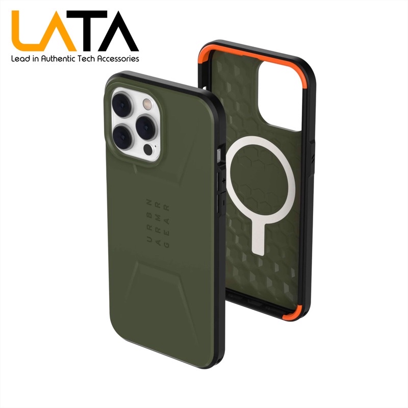 Ốp lưng chống shock UAG CIVILIAN / CIVILIAN MAGSAFE  IPHONE 14 PROMAX - 14 PRO