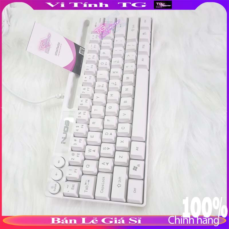 BÀN PHÍM GAMING 64 NÚT CỰC ĐẸP CÓ KÊ GÁC ĐIỆN THOẠI PHÍM MEDIA DÀNH CHO MÁY TÍNH LAPTOP NHIỀU MÀU CÓ LED SIÊU XỊN XÒ