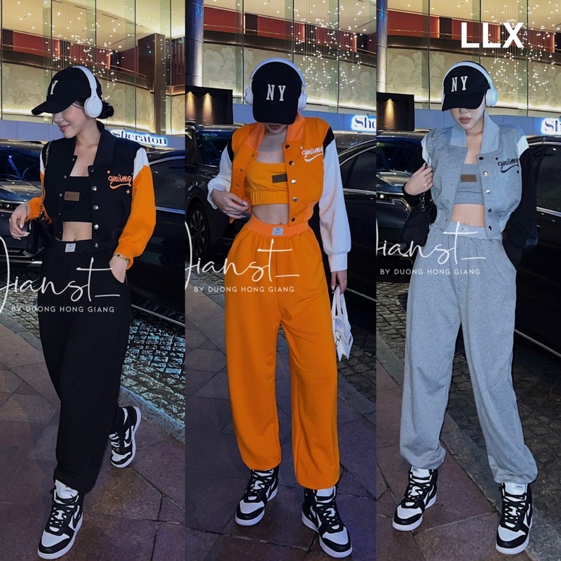 Set bộ thể thao 3 món