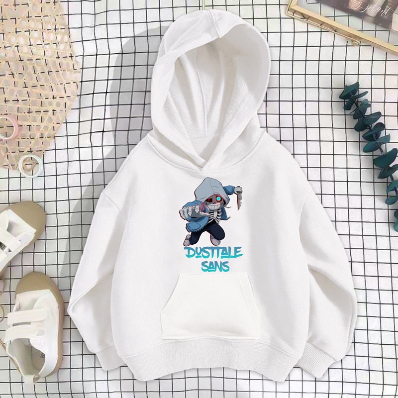 Áo hoodie nỉ bông in hình Sans Understand cực ngầu cho bé trai bé gái
