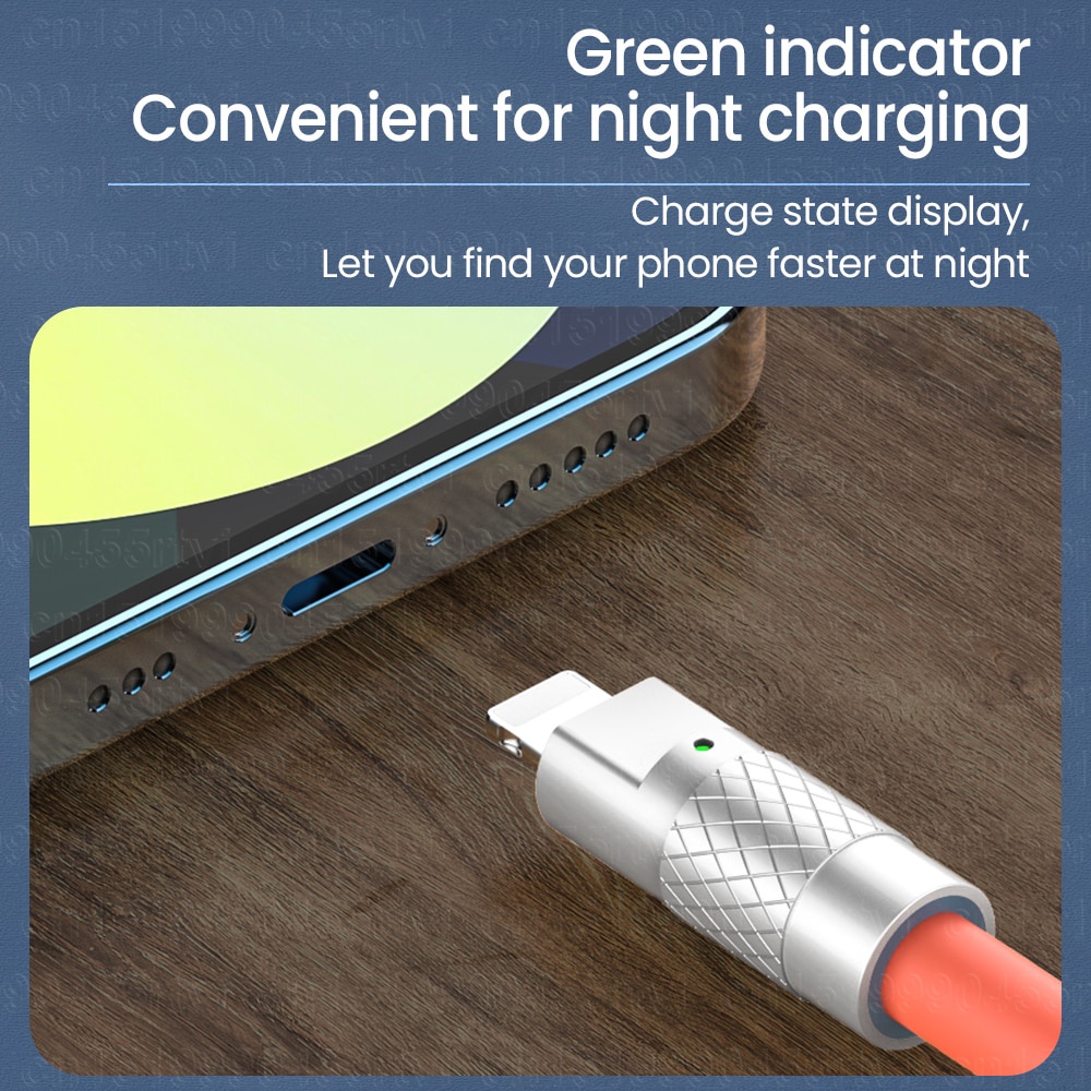 Dây Cáp Sạc USB OD6.0 Cho iPhone 14 13 12 11 Pro Max XS 6s 7 8 Plus