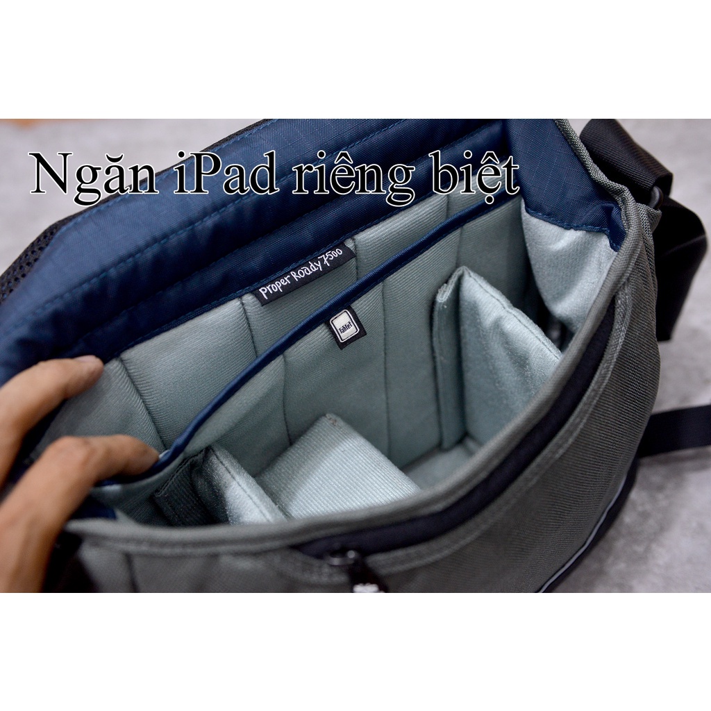 Túi máy ảnh Crumpler Proper Roady 7500 có ngăn iPad
