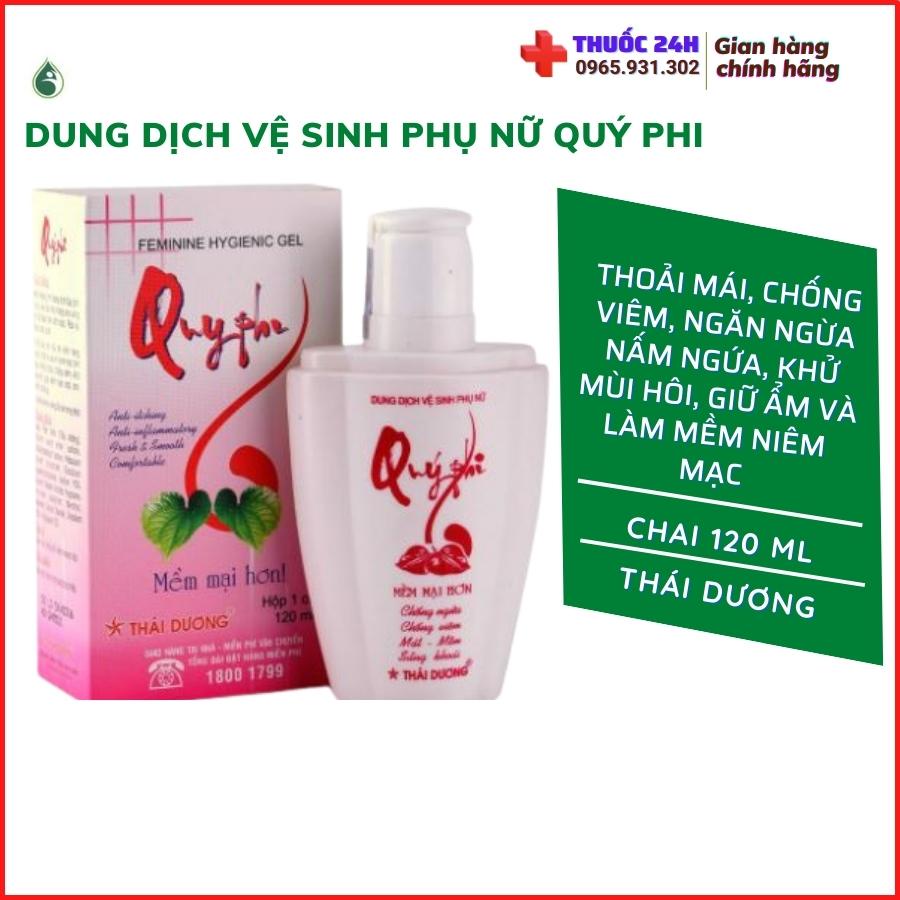 Quý phi vệ sinh phụ nữ chai 120ml Thái Dương