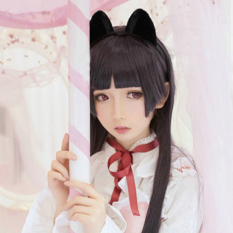 Kẹp Tóc Hình Tai Mèo Hoạt Hình Nhiều Màu Dành Cho Nữ