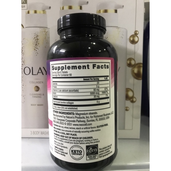 Viên Uống Super Collagen NeoCell 360v