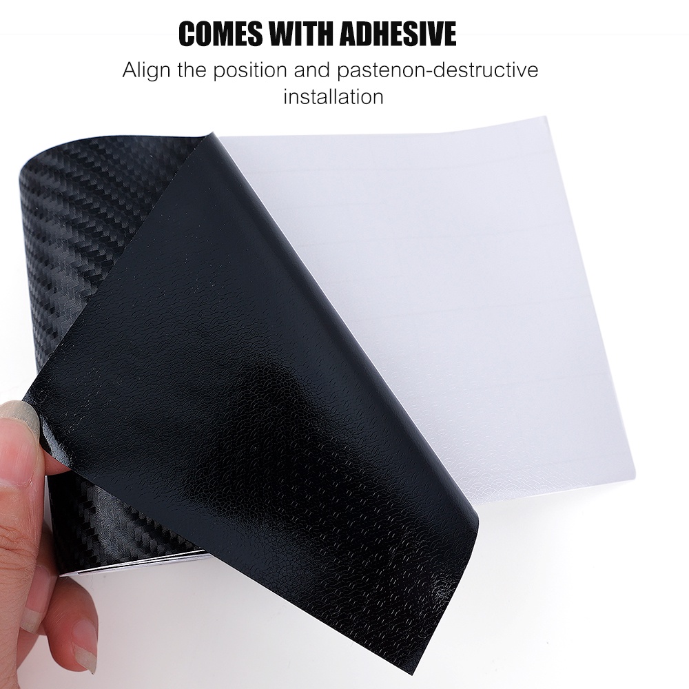 Cuộn Phim Vinyl Sợi Carbon 4D Dày 3M 10cm X 10m Chống Nước Dán Xe Hơi DIY