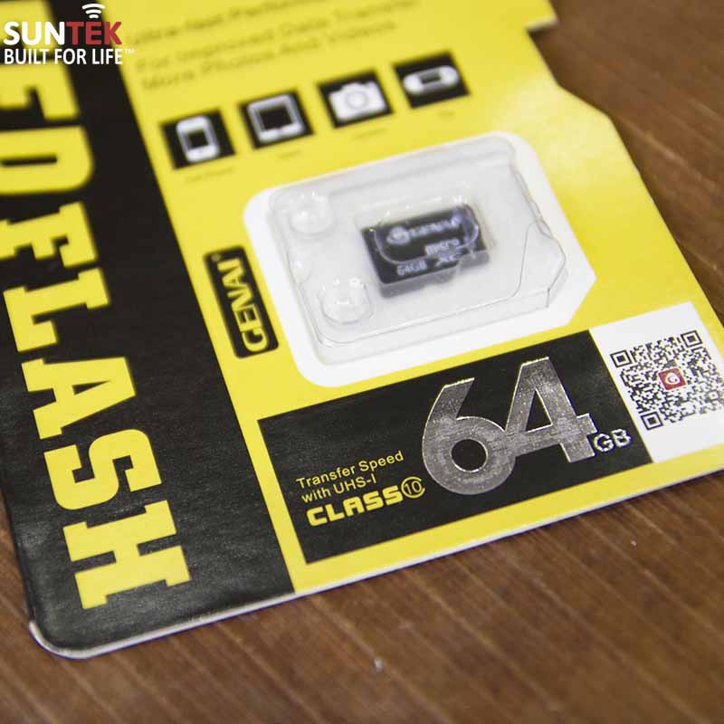 Thẻ Nhớ MicroSD Cao Cấp SUNTEK UHS-I Class10 16/32/64GB - Hàng Chính Hãng - Bảo hành 5 năm