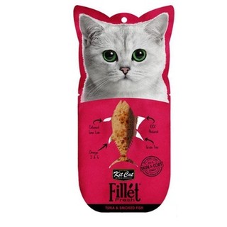 Phi lê Kitcat gà/cá cho mèo 30g