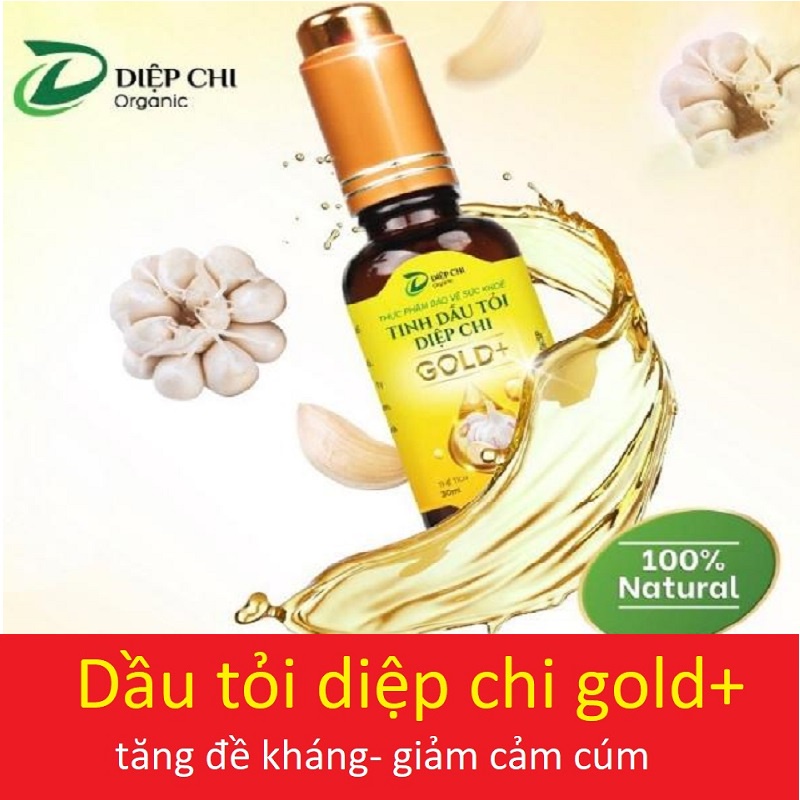 Tinh dầu tỏi diệp chi gold +