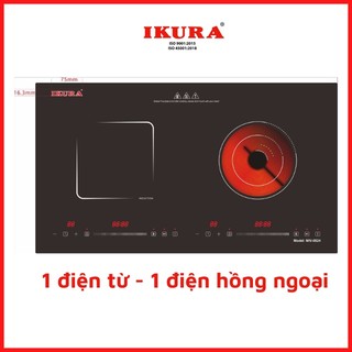 Bếp điện đôi ikura eiv-0824