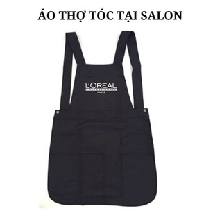 Tạp dề cao cấp dành cho salon logo L'oréal