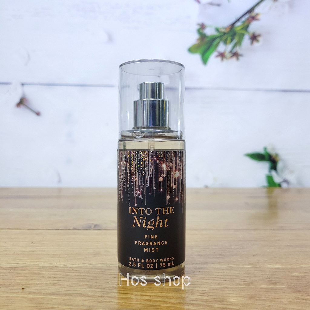 Xịt Body INTO THE NIGHT 75ml(Chai Nhỡ)Hãng VINECYA/BBW/VICTORIA