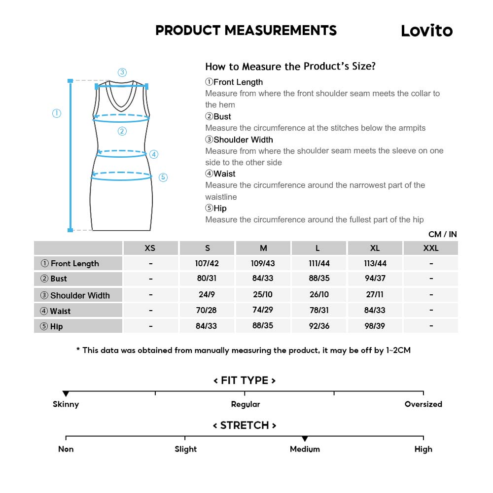 Đầm Lovito màu trơn không tay xẻ tà tôn dáng phong cách ngày thường L19E044 (Đen)