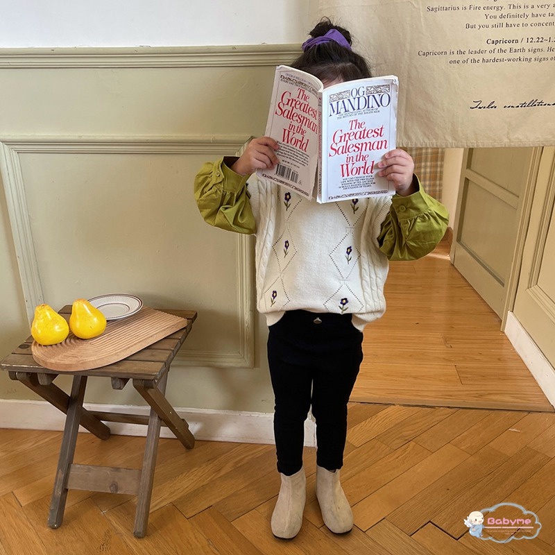 Quần Dài Lưng Cao Dáng Ôm Phong Cách Hàn Quốc Thời Trang Cho Bé Gái