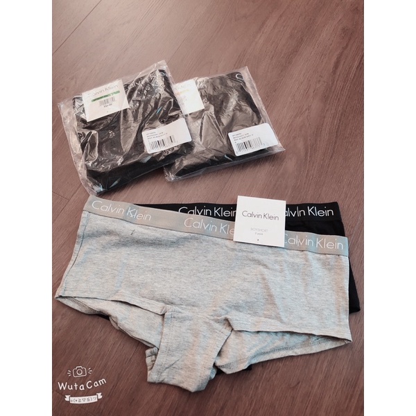 Quần lót dạng boyshort Calvin klein đủ size-bill mỹ