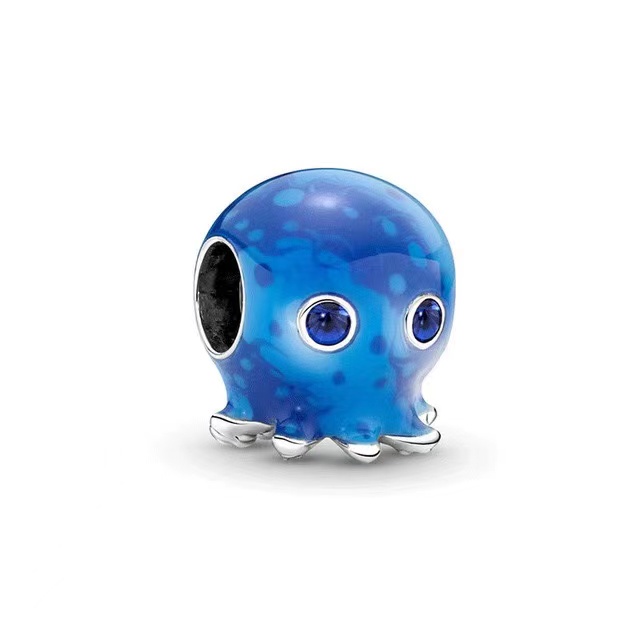 Hạt Charm Mạ Bạc 925 Dùng Làm Trang Sức DIY