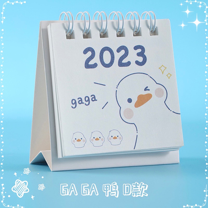 Lịch Để Bàn 2023 Mini Đa Năng Tiện Dụng Cho Học Sinh SInh Viên Văn Phòng Trang Trí Decor