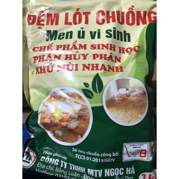 Đệm Lót Chuồng , men ủ vi sinh