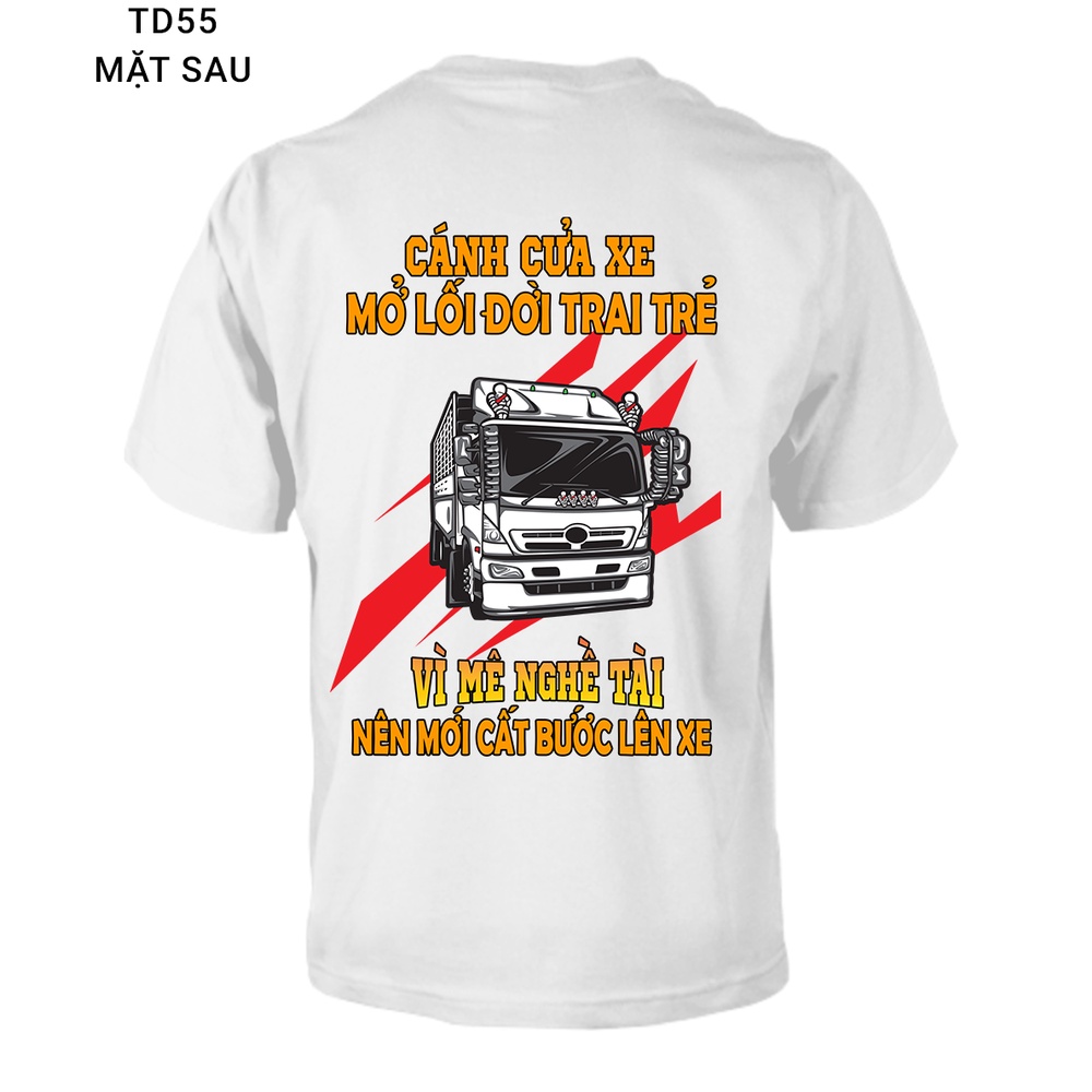 Áo dành cho anh em tài xế cánh cửa mở lối đời trai trẻ vì mê nghề tài mới cất bước lên xe TD55
