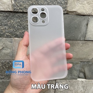 Combo 2 Ốp Lưng Trong Nhám Unibody iPhone 14 PRO MAX Siêu Mỏng