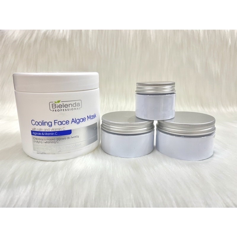Mặt nạ làm mát dịu da bielenda cooling algae mask with rutin and vitamin c 190g phục hồi