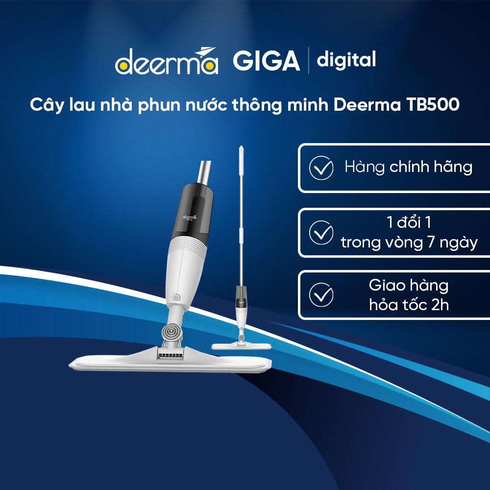Cây lau nhà phun nước thông minh Deerma TB500