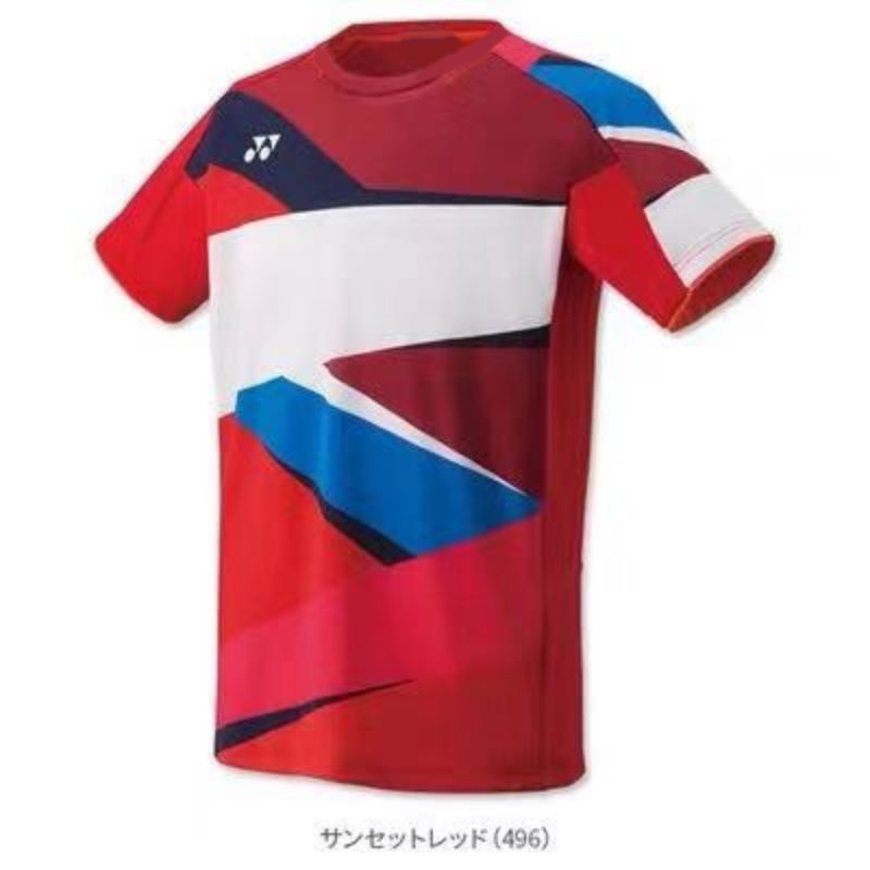 Mới Áo Thun Thể Thao Cầu Lông Nam In Chữ yonex L-q2120