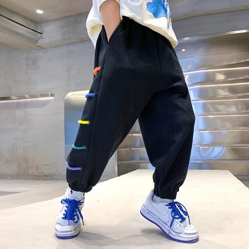 Quần Dài Thể Thao Phong Cách Mới Thời Trang Mùa Thu Cho Bé Trai