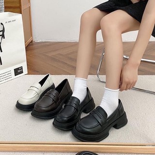 (CÓ SẴN) GIÀY LOAFERS BASIC LÙI SIZE - GIÀY LƯỜI PHONG CÁCH HQ