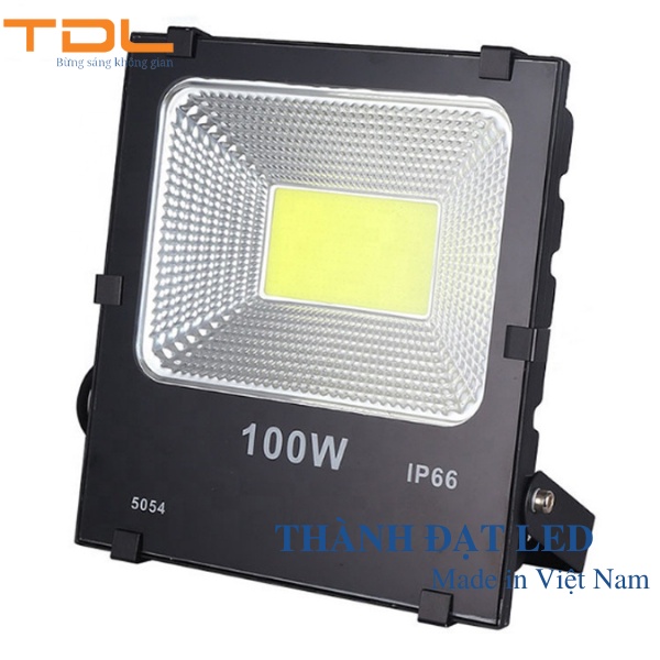 Đèn pha led 5054 cob mắt to 100w