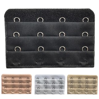 【2fire】 Useful Bra Extenders Strap Extension 3 Rows /4 Hooks Adjustable Belt Buckle