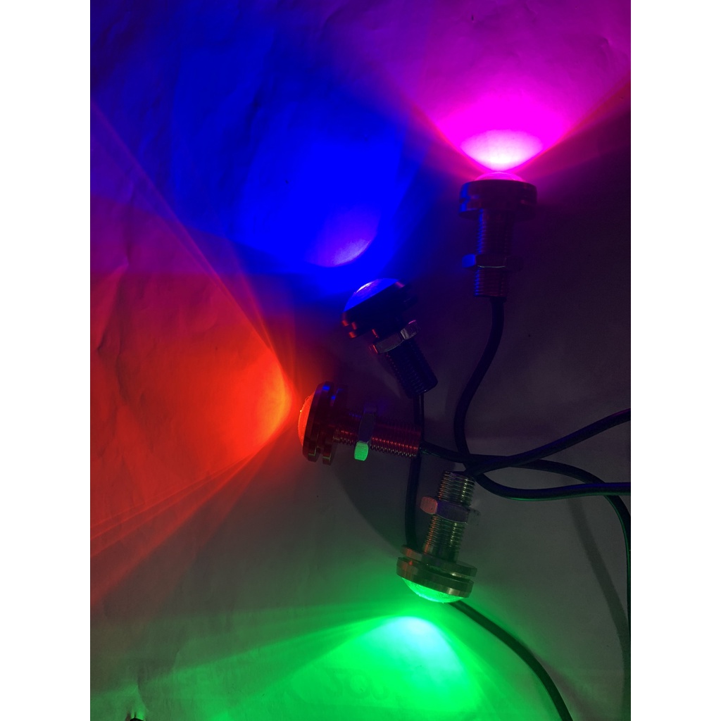 Đèn LED Xi Nhan Cúc Áo vỏ nhôm (Giá 1 đôi - 1 chiếc)