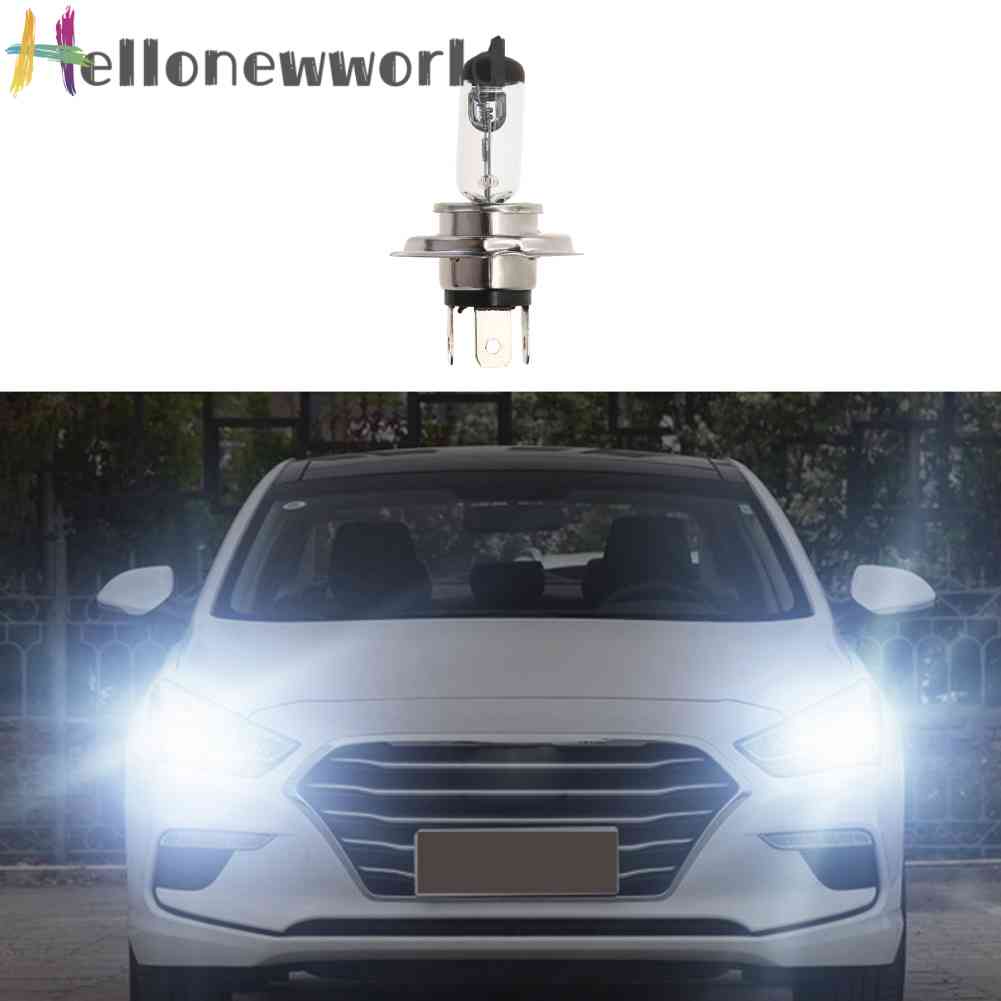 1 Bóng Đèn Pha Halogen H4 12V 100W Ánh Sáng Xanh Cho Xe Hơi
