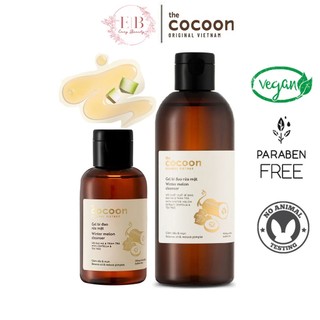 Gel bí đao rửa mặt cocoon 140ml - 310ml winter melon cleanser