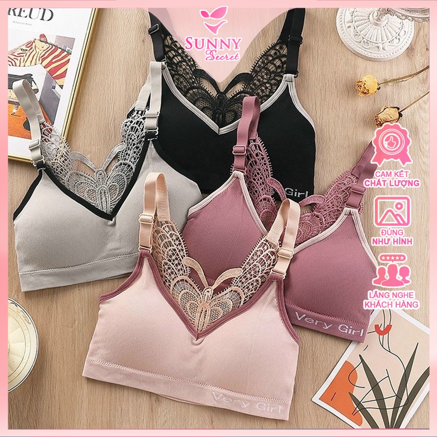 Áo Bra Ren Cánh Bướm Sexy