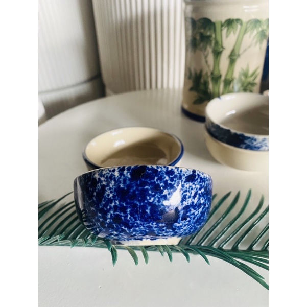 Chén Chấm Vẽ Tay Hoạ Tiết Đa Dạng