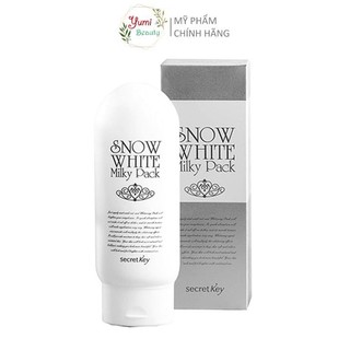 Kem dưỡng trắng da toàn thân body Secret Key Snow White Milky Pack 200g