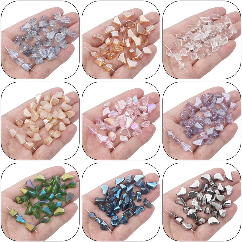 Chuỗi Hạt Thủy Tinh 7-12mm Dùng Làm Trang Sức DIY