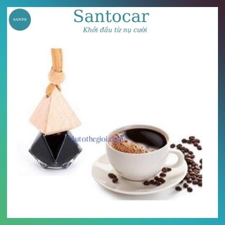 Tinh dầu cà phê treo xe,tinh dầu cafe nguyên chất Vân Lan - Santocar
