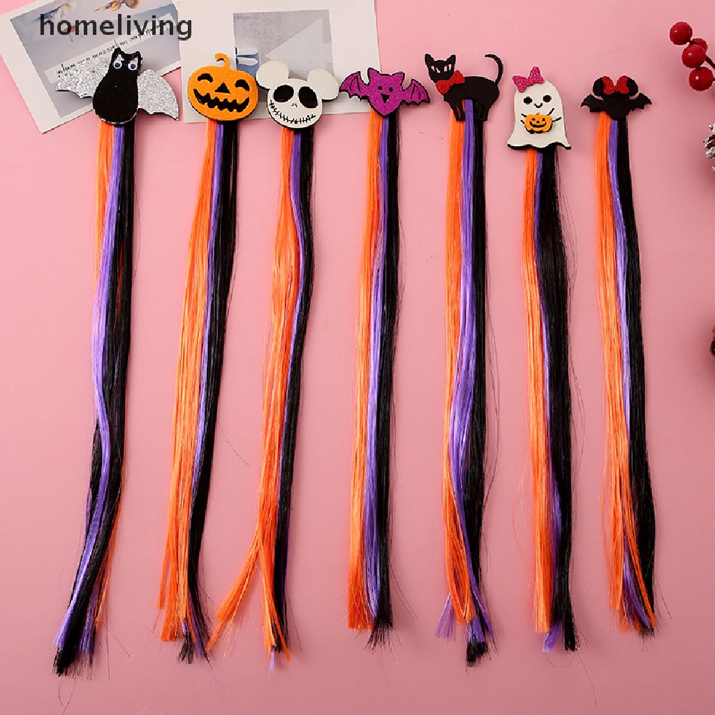 Kẹp Tóc Hình Phù Thủy Mini Dễ Thương Trang Trí Halloween