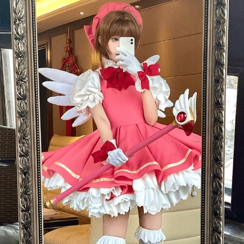 Tóc Giả Bằng Sợi Tổng Hợp Dùng Hóa Trang Nhân Vật Kinomoto