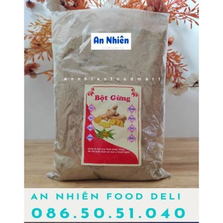 Bột gừng hữu cơ nguyên chất ginger powder organic gói 500g